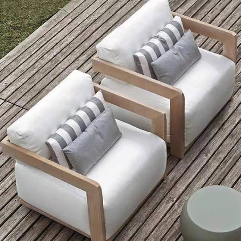 Outdoor Furniture Luxury - Bahçe Koltukları Mobilya Seti Tik Ahşap