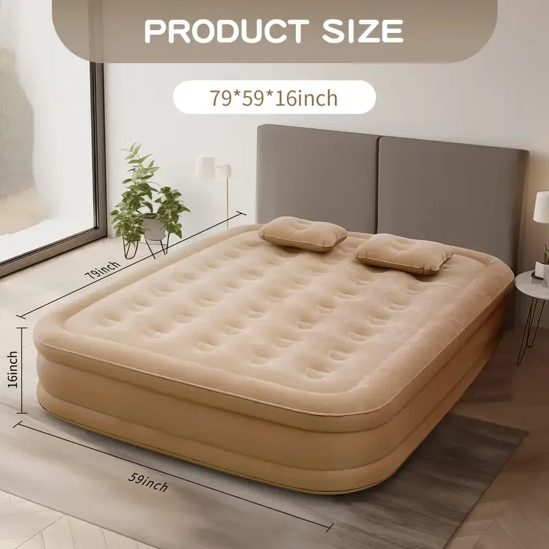 Outdoor Furniture Luxury - İç Mekan Şişme Yatak Glamping Matları