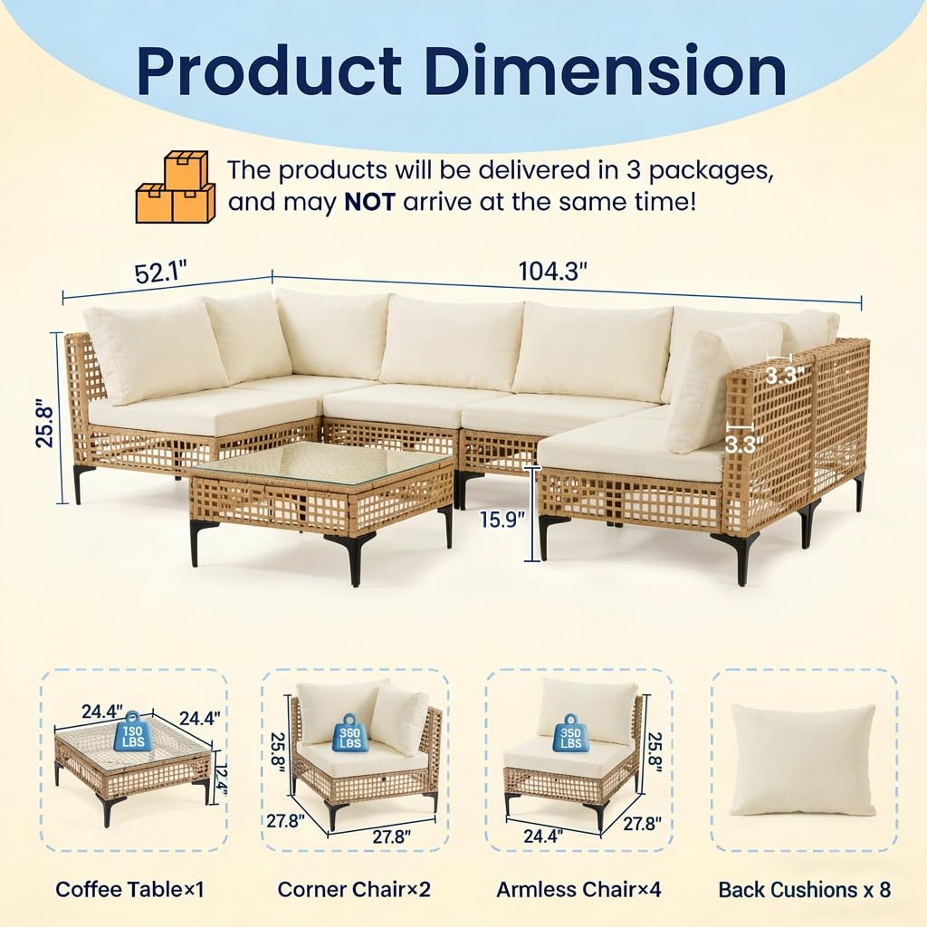7 Parça Dış Mekan Veranda Mobi - Outdoor Furniture Luxury incelemesi ve fiyatı