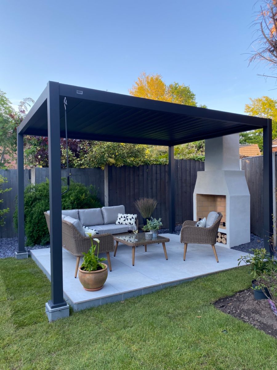 Minimalist Tarzda Açık Hava Ya - Outdoor Furniture Metal incelemesi ve fiyatı