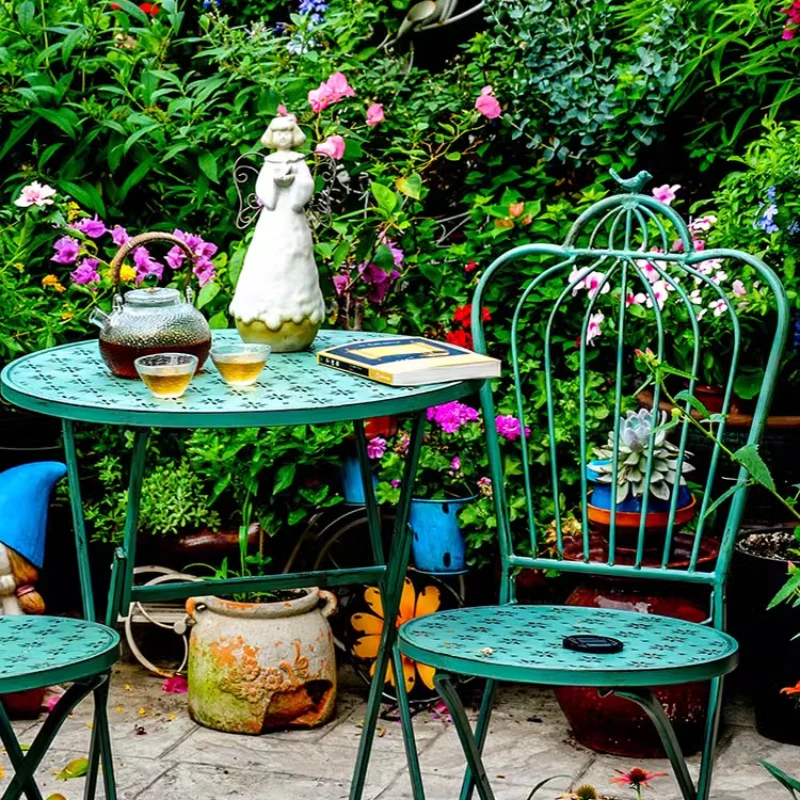 Açık Avlu Bahçe Sandalyeleri D - Outdoor Furniture Metal Chairs incelemesi ve fiyatı