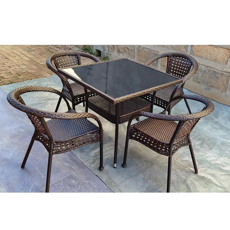 Dış mekan rattan masalar ve sa - Outdoor Furniture Metal incelemesi ve fiyatı
