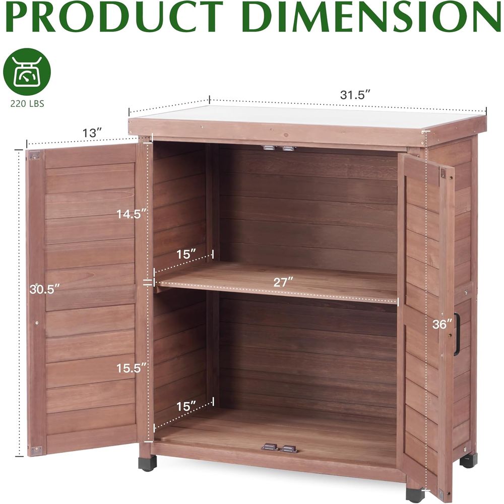 Metal Üstlü Dış Mekan Depolama - Outdoor Furniture Wood incelemesi ve fiyatı